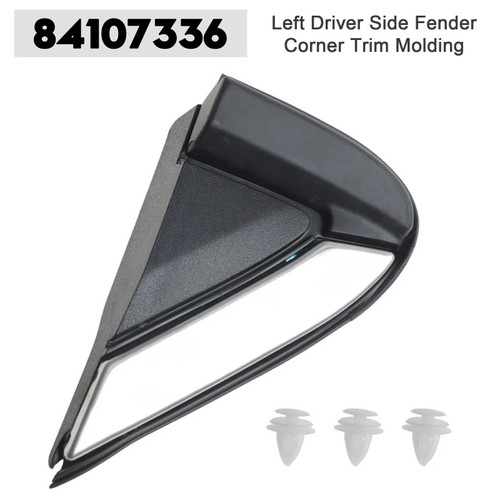 2018-2021 GMC Terrain Denali Left Driver Side Fender Corner Trim Molding 84107336 Generic