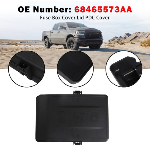 2019-2024 RAM 1500 Fuse Box Cover Lid PDC Cover 68465573AA Replacement Generic