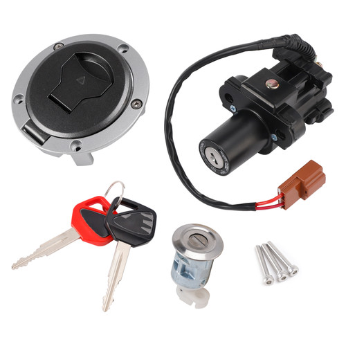 2011-2023 Honda CB650RA AC CBR650RA CBR650RA2 AC Ignition Switch Lock Set, Gas cap, Seat Lock, w/Keys 35010-MKY-L51 Generic