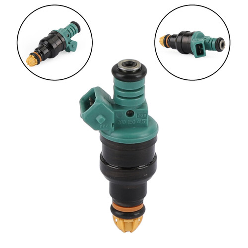 1 pcs Fuel Injectors Fit BMW 2.5 3.0 323i 325i 525i M3 Green