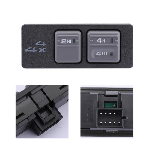 1996-1999 Chevrolet C1500 C2500 C3500 4 Wheel Drive Switch Control 15969707 Generic