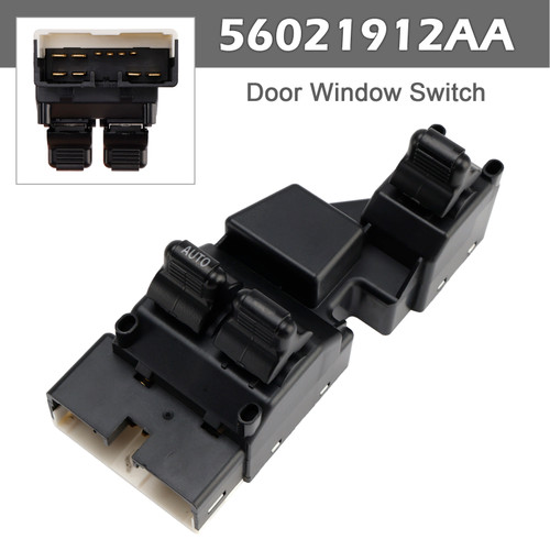 1999-2002 Dodge Ram 1500 2500 3500 Door Window Switch Front Left 56021912AA Generic