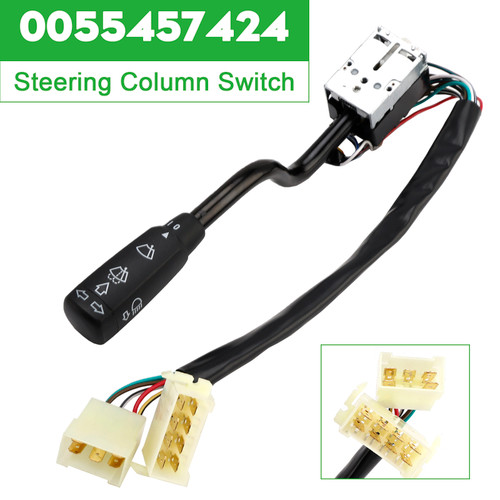 1977-1996 Mercedes BUS 207-210 Steering Column Indicator Stalk Wiper Switch 0055457424 Generic