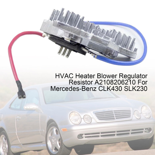 1998-2004 Mercedes-Benz SLK230 SLK32 AMG SLK320 HVAC Heater Blower Regulator Resistor A2108206210 Generic