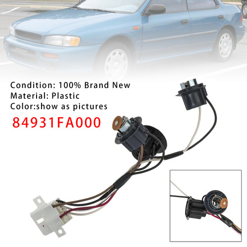 1993-2001 Subaru Impreza Rear Tail Light Lamp Bulb Harness Socket 84931FA000 Generic