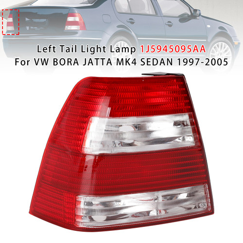 1997-2005 VW BORA JATTA MK4 SEDAN Left Tail Light Lamp 1J5945095AA Generic