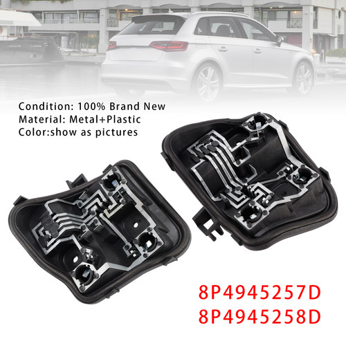 2009-2013 Audi A3 5 DOOR Sportback Left+Right Rear Light Bulb Holder 8P4945257D 8P4945258D Generic