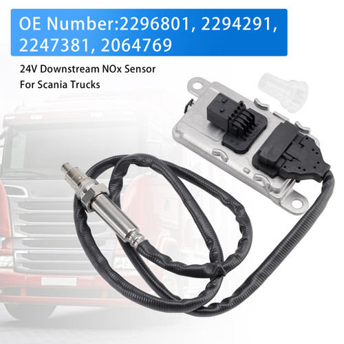 Scania Trucks 24V Downstream Nitrogen Oxygen NOx Sensor 2294291 Generic