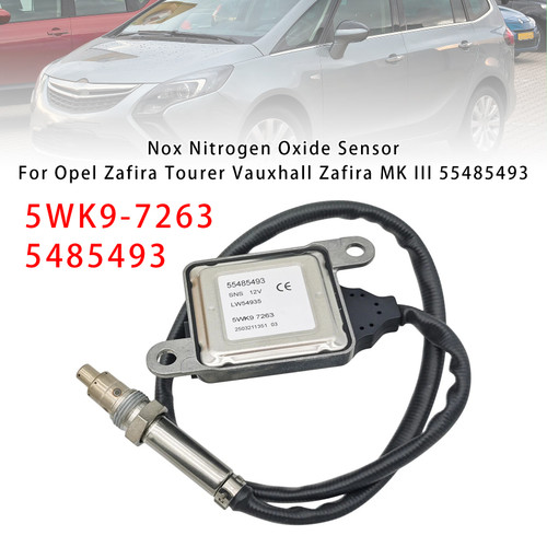 2013-2023 Opel Zafira Tourer C Nox Nitrogen Oxide Sensor 55485493 5WK97263 Generic