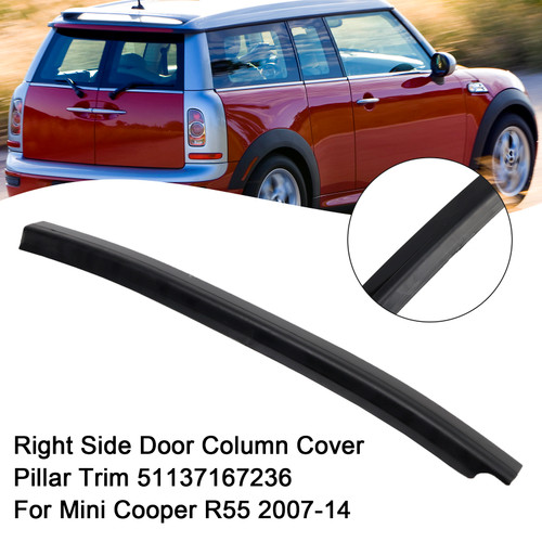 2009-2014 MINI Clubman R55 LCI Right Side Door Column Cover Pillar Trim 51137167236 Generic