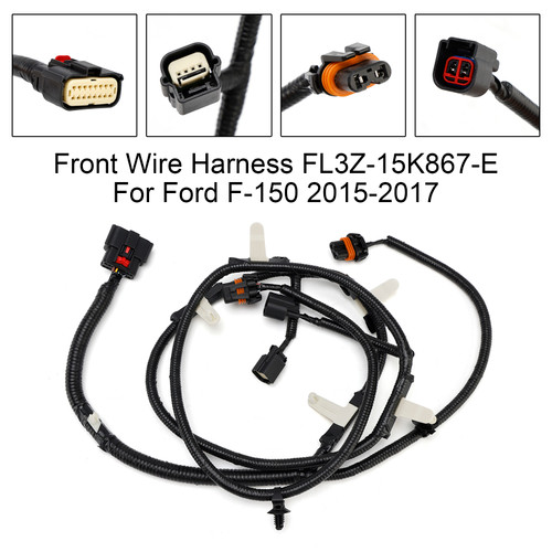 2015-2017 Ford F-150 Front Wire Harness FL3Z-15K867-E Generic