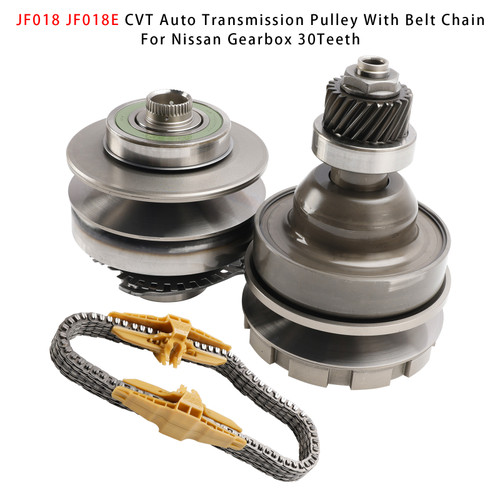 JF018 JF018E CVT Auto Transmission Pulley With Belt Chain For Nissan Gearbox 30Teeth