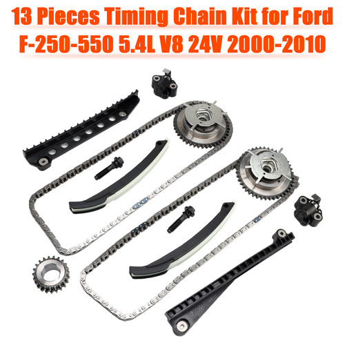 Ford Expedition 2000-2010 13 Pieces Timing Chain Kit 1L3Z-6L266-AA Generic