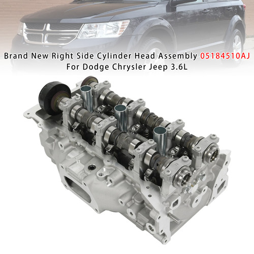 2011-2013 Dodge Durango Grand Caravan Journey Right Side Cylinder Head Assembly 05184510AJ Generic
