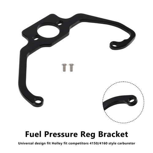 Fuel Pressure Reg Bracket Fit Holley Fit Competitors 4150/4160 Carburetor