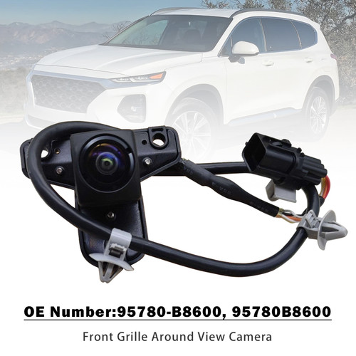 2017-2019 Hyundai Santa Fe XL 7 Seats Front Grille Around View Camera 95780B8600 Generic