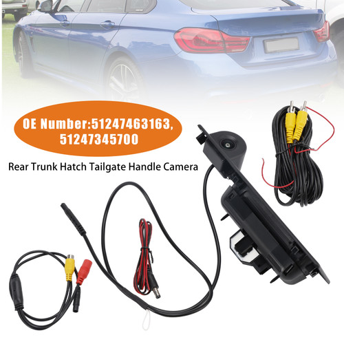 2014-2022 BMW 4 Series X1 X2 X3 X4 Rear Trunk Hatch Tailgate Handle Switch with Camera Generic