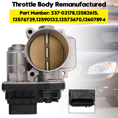 2005-2009 Buick LaCrosse Pontiac Grand Prix 3.8L Throttle Body 12576729 Generic