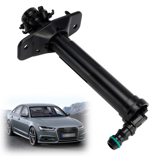2011-2018 Audi A6 C7 1 Pair Front Headlight Spray Washer Nozzle Left 4G0955101 Generic