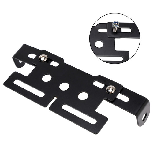 Motorcycle Taillight Mount Support License Plate Holder Light Bracket