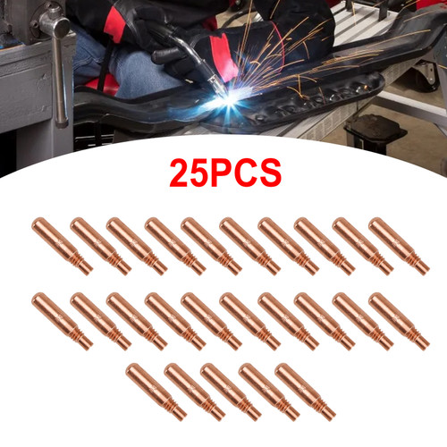 25Pcs T-M035 .035" Contact Tips For Miller AccuLock MDX MIG Gun