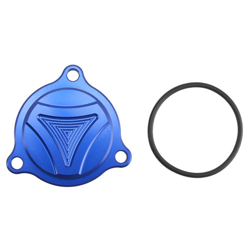 2005-2025 Suzuki DRZ400 DRZ400E DRZ400S DRZ400SE Engine Oil Filter Cover Cap Blue Generic