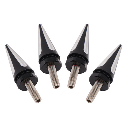 2015-2025 Touring Road Glide FLTR 4x Black Spike Windshield Fairing Bolts Generic