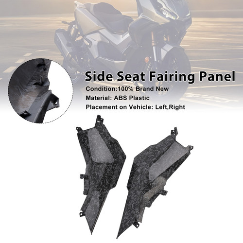 2022-2025 Honda ADV 350 Side Seat Fairing Panel Carbon Generic