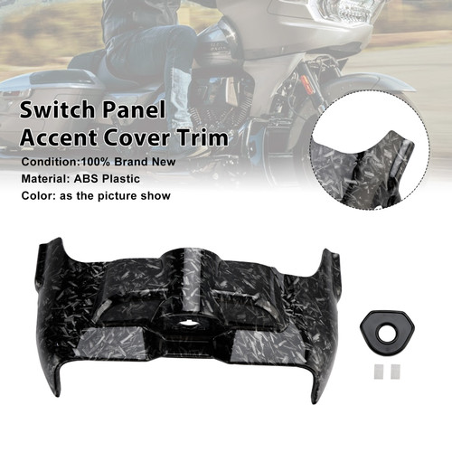 2023-2025 Harley Touring Electra Street Glide Switch Panel Accent Cover Trim Forge Generic