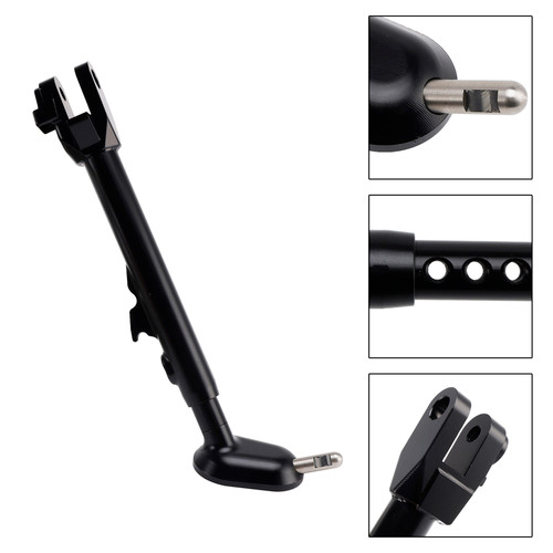 2023-2025 Street Triple 765 R/RS Motorcycle Foot Side Stand Kickstand Black Generic