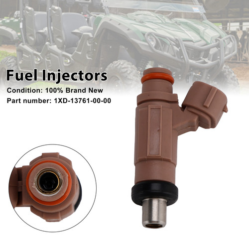 2014-2023 Yamaha VIKING GRIZZLY KODIAK WOLVERINE 700 Fuel Injectors 1XD-13761-00-00 Generic