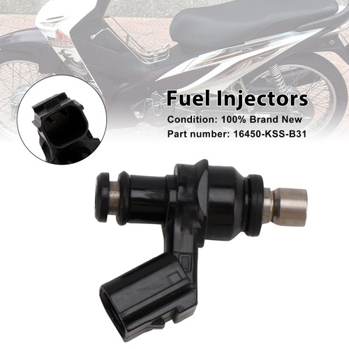 2010 Honda WAVE 110 I Fuel Injectors Fuel Injectors 16450-KSS-B31 Generic