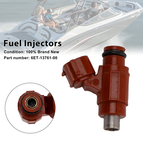 2014-2022 Yamaha Boats AR195 SX195 Waverunner FZR GP1800 Fuel Injectors 6ET-13761-00 Generic