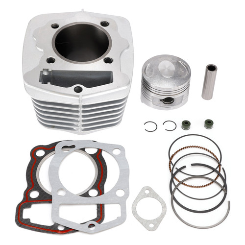 1984-2002 Honda xl200r xl185 xr200r 63mm Cylinder Piston Gaskets Top End Kit Generic
