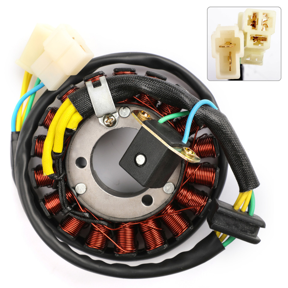 WOOSTAR 12 Coil 5 Wire Magneto Stator For Hyosung GT125 GT250 GV125 GV250 Motorcycles 2002-2010