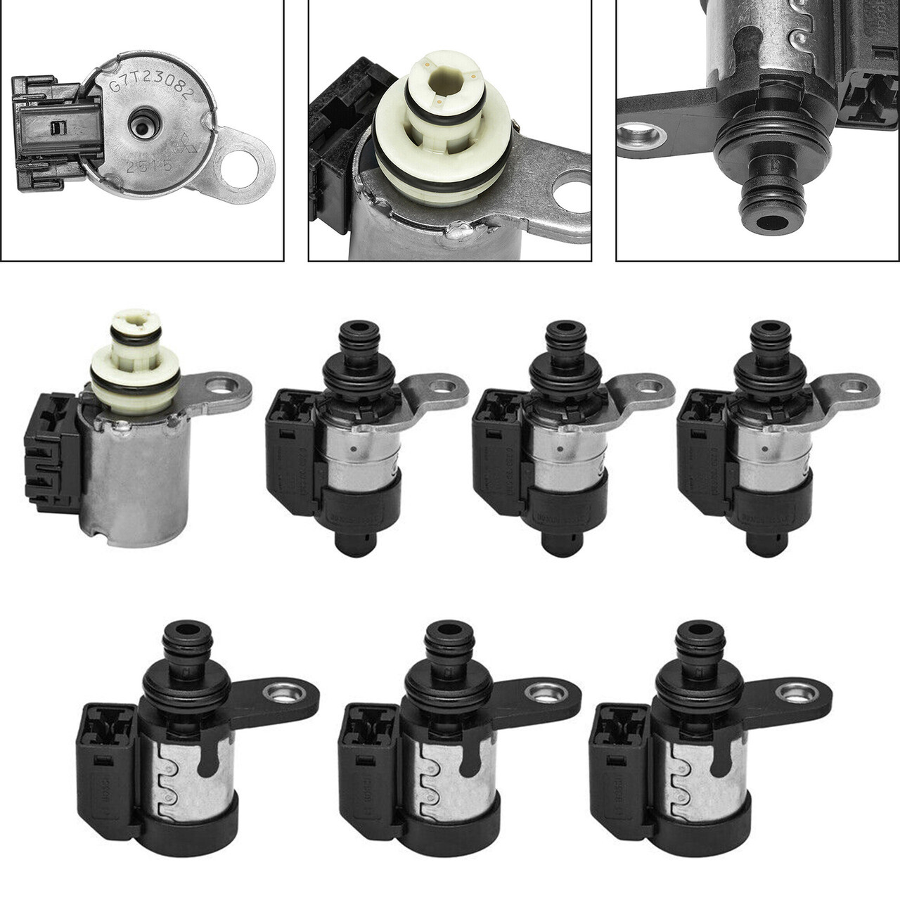 2003-2011 INFINITI EX35 FX35 FX45 G35 7Pcs Transmission Solenoid RE5R05A Generic