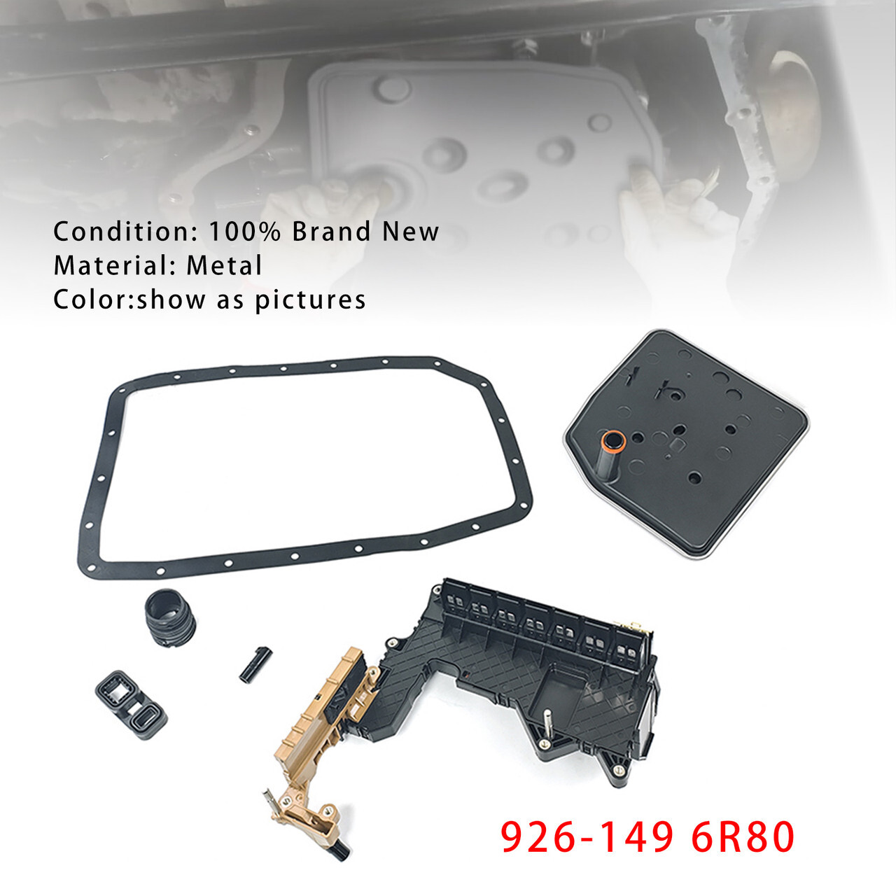 2010-2020 Ford Lincoln F150 F-250 TCM Transmission Lead Frame Valve Body Module Connector Seal Filter 6R80 926-149 Generic