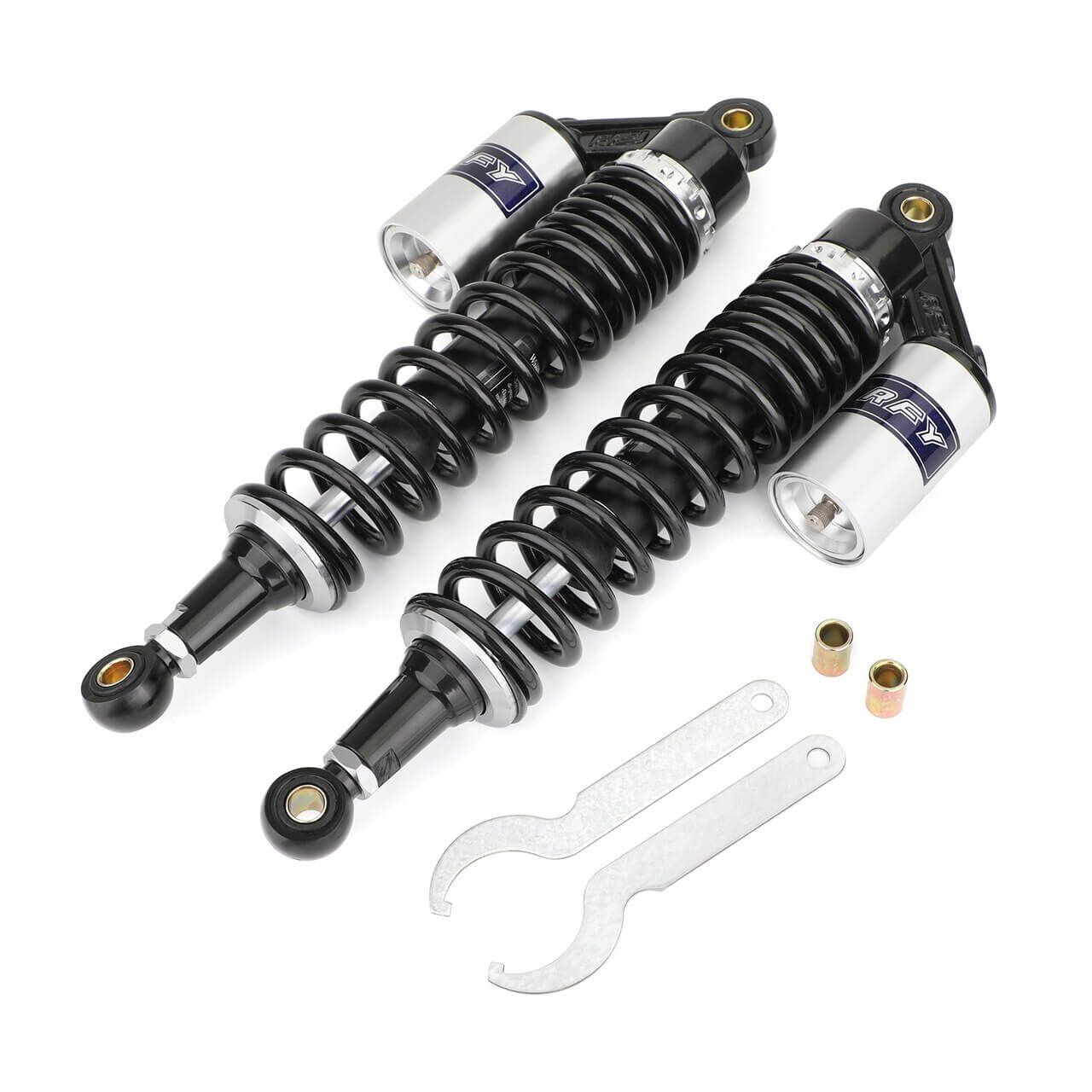 Universal 2PCS 375mm 14.75" Shock Absorbers Suspension For Honda Yamaha Polaris ATV Quad