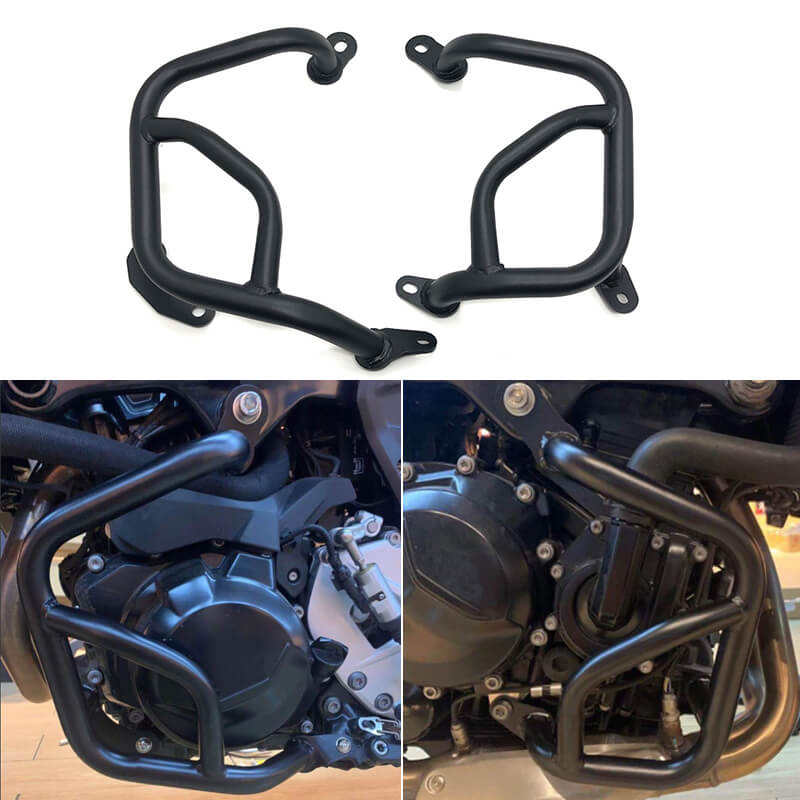 Crash Bars Engine Guards Set Fits for BMW F900 XR XR-TE F900 R R-SE 2020 2021 Black