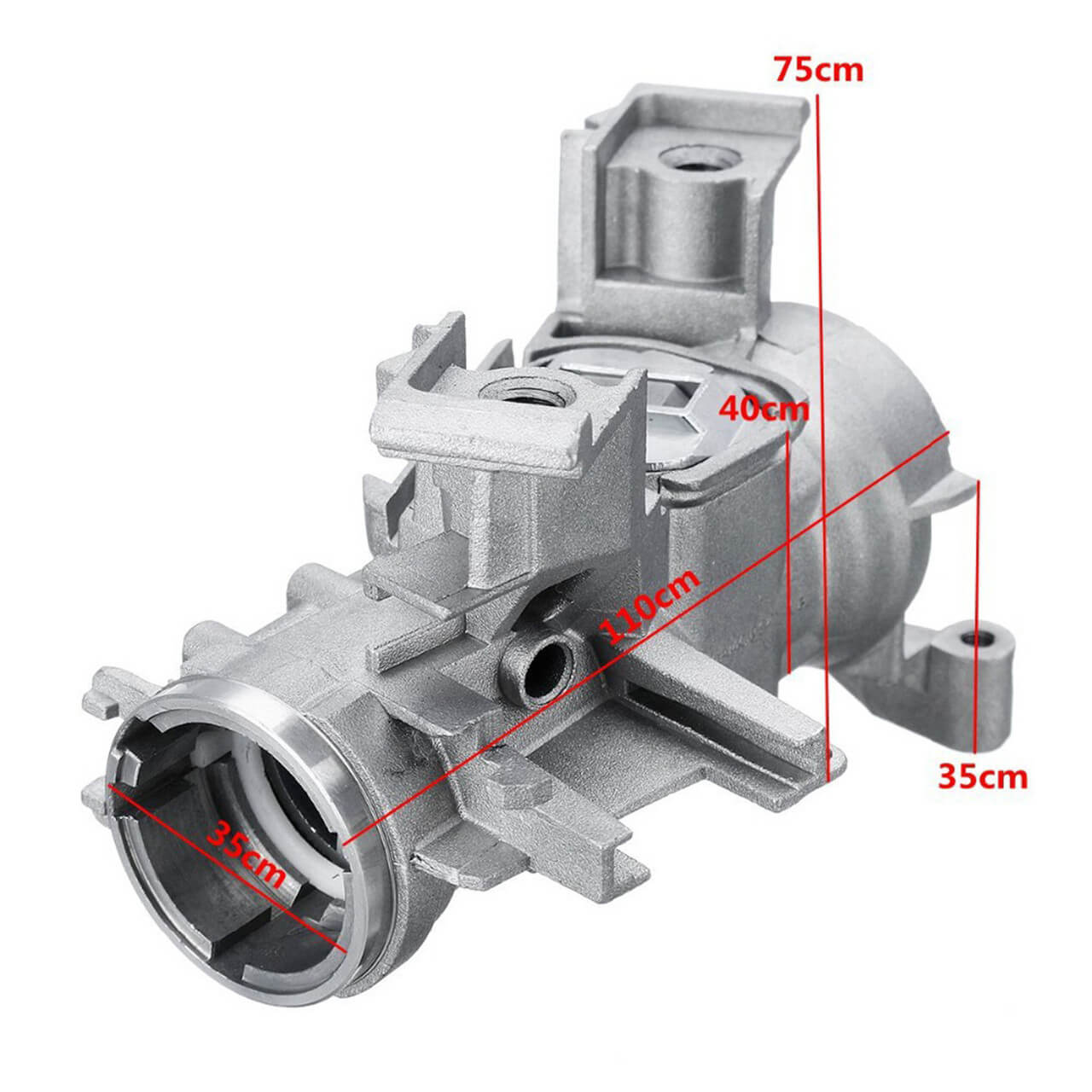Ignition Switch With Lock Cylinder Key Fit for Volkswagen Rabbit Golf MK5 Jetta MK5 EOS Touran Caddy 06-09 Scirocco 09-12