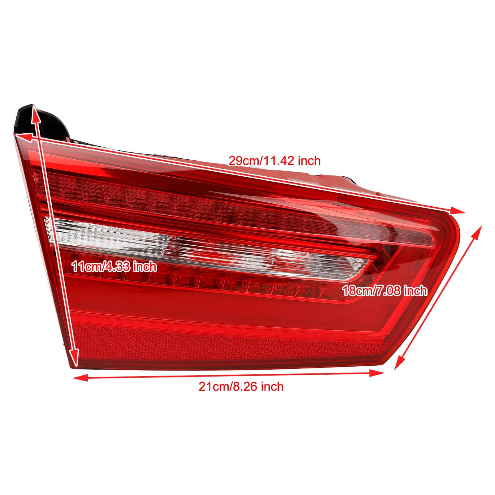 4GD945093 2012-2015 Audi A6 C7 Left Inner Trunk LED Tail Light Lamp