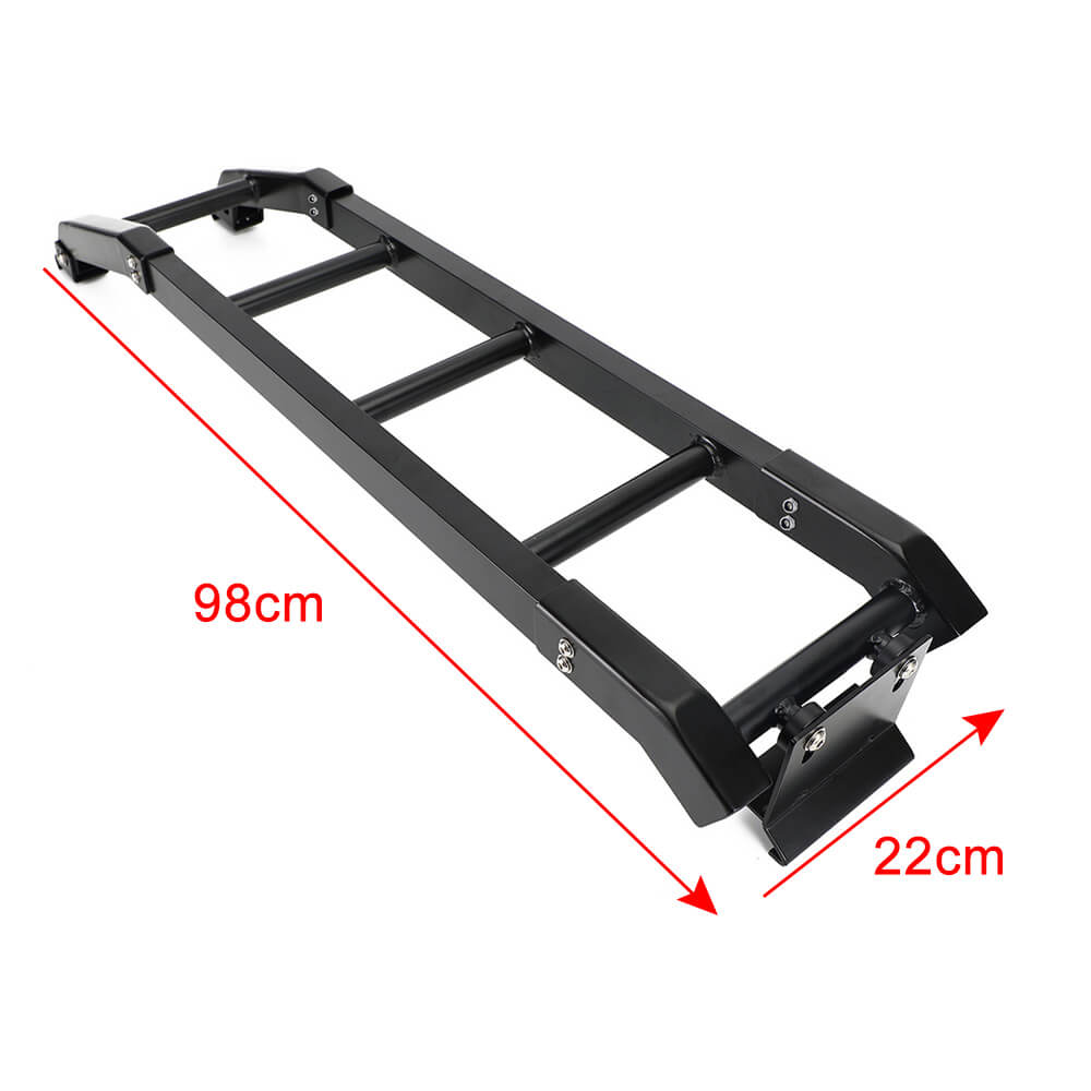 Rear Tail Door Ladder Climbing Fit For Suzuki Jimny 2019+ Black