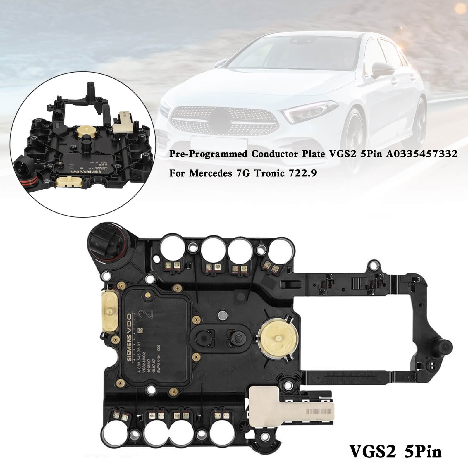 Pre-Programmed Conductor Plate VGS2 A0335457332 For Mercedes 7G Tronic 722.9