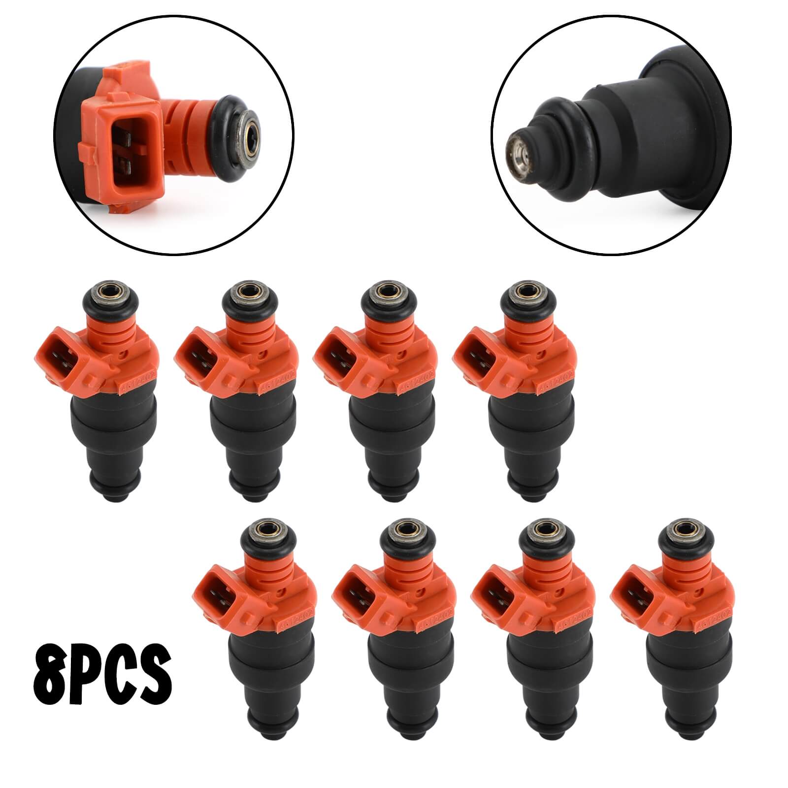 8PCS Fuel Injectors 4612402 Fit for Grand Cherokee 4.0L 5.2L RAM 1500 2500 3500 5.9L B3500 B1500 5.2L 5.9L