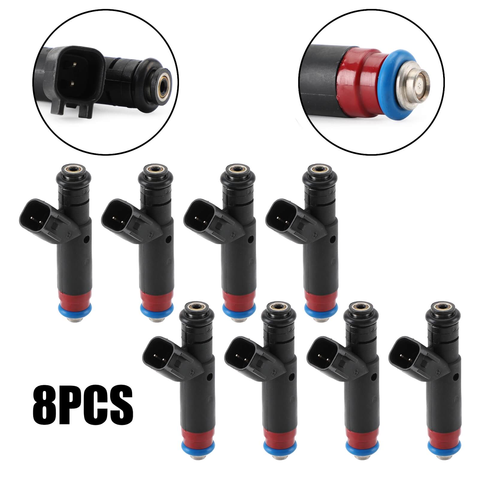 8PCS Fuel Injectors 1L2E-D4A Fit for Mercury Mountaineer Ford Explorer 02-04