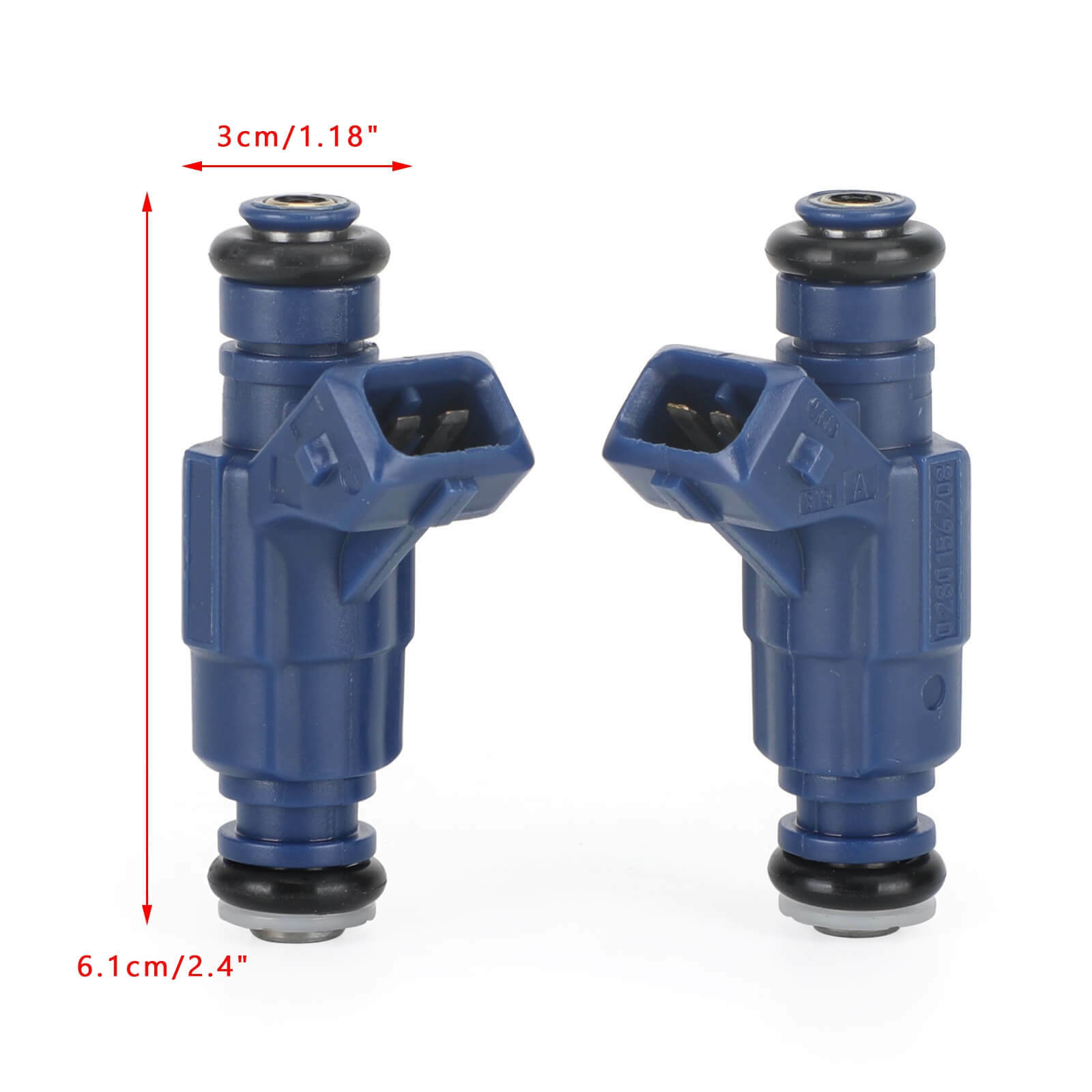 2PCS Fuel Injectors 1202863 fit Polaris RZR Sportsman Ranger EFI 700 800 05-14