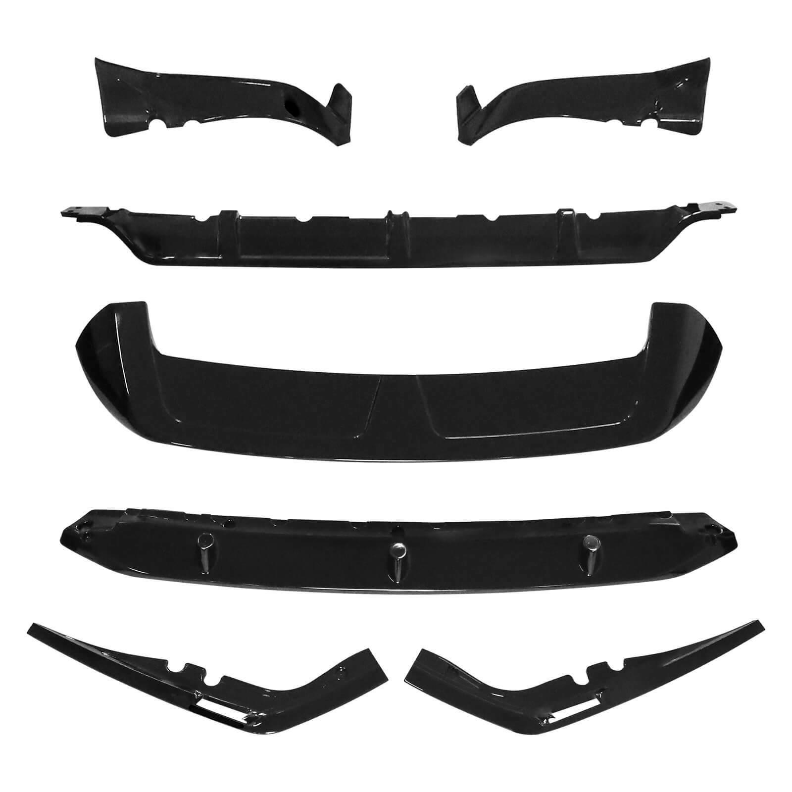 2019-2022 BMW X7 G07 Body kit Front Lip Spoiler Diffuser Side Skirt