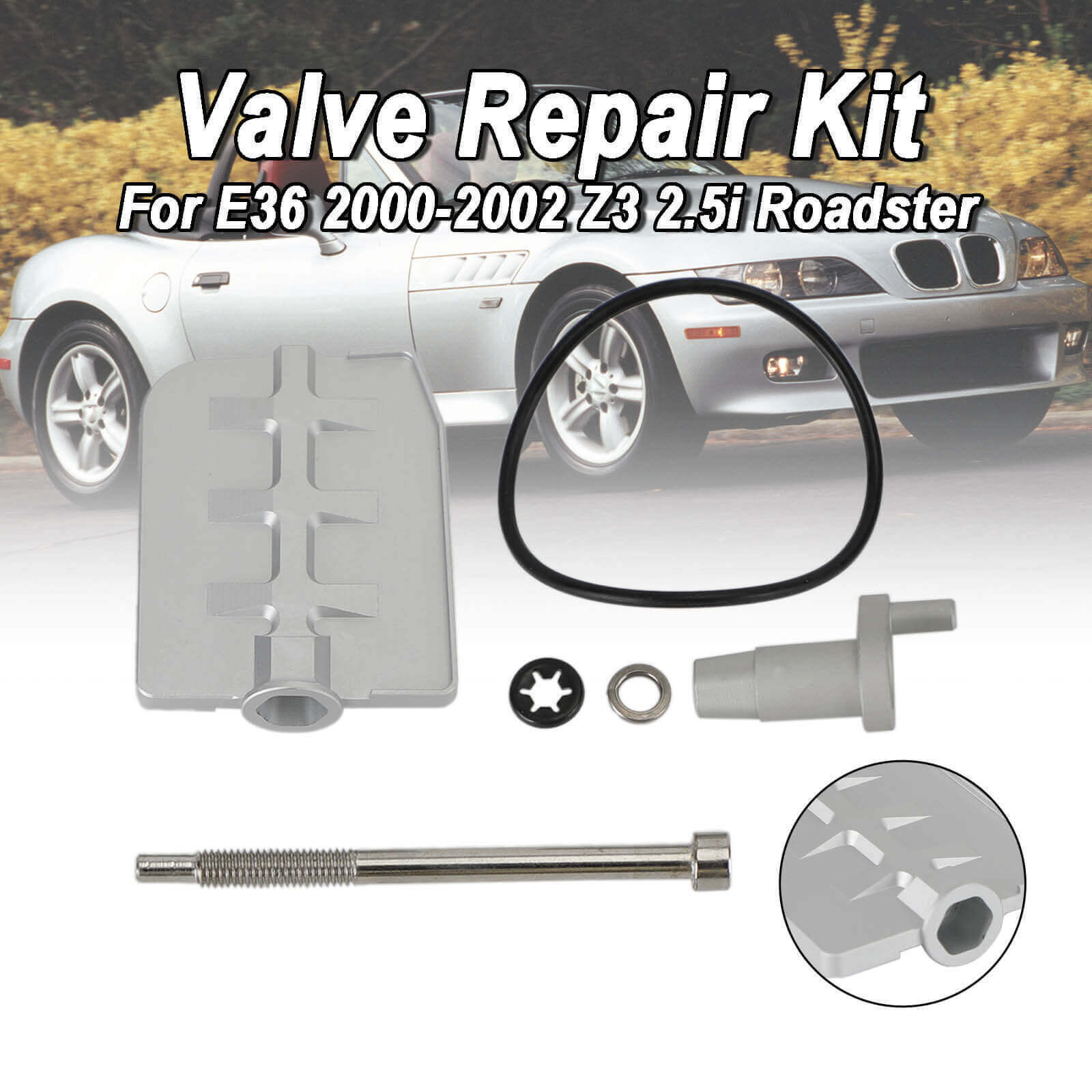  Valve Repair Kit Rebuild Rattle Fit BMW DISA Fix Overhaul M54 2.2 2.5 Aluminium