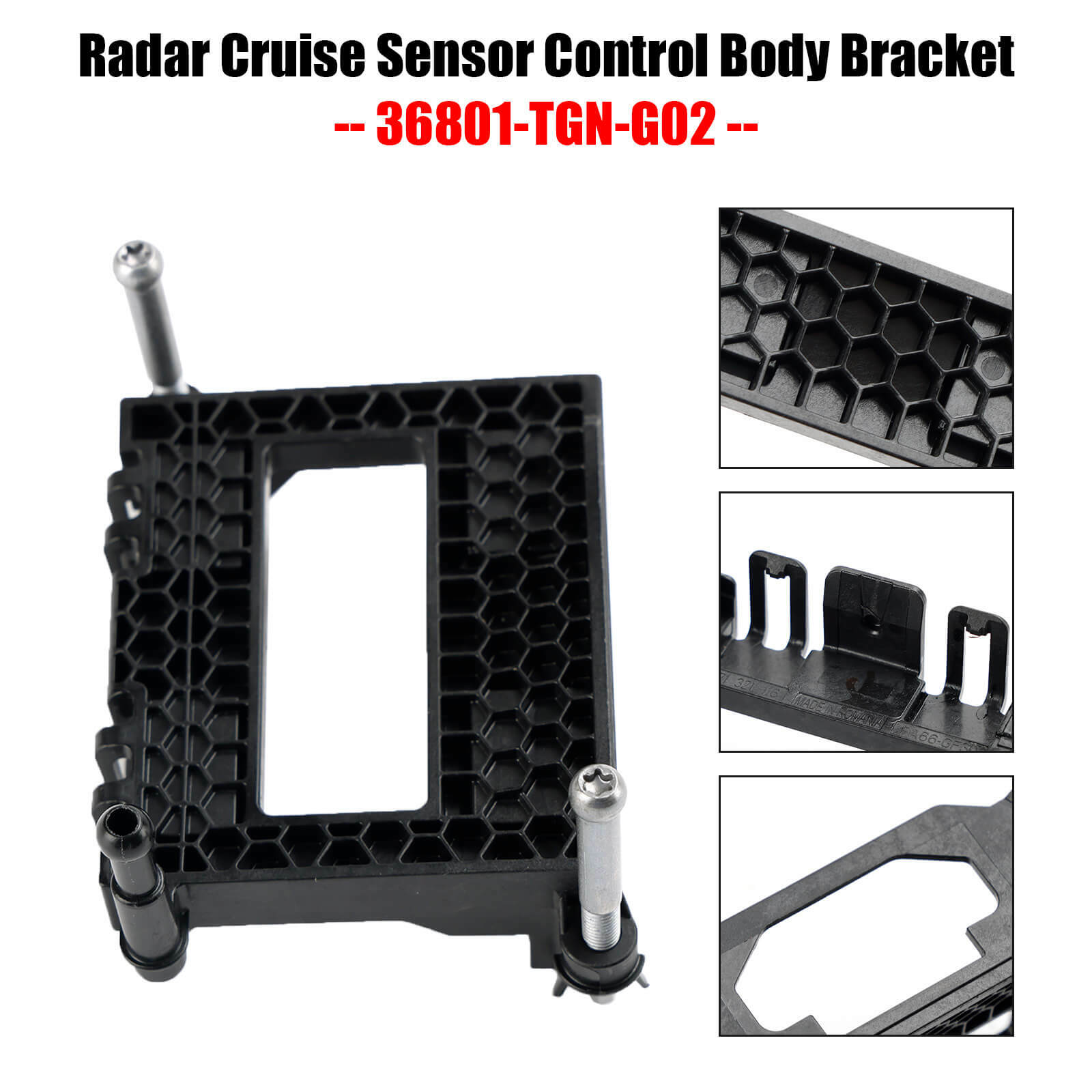 Radar Cruise Sensor Control Body Bracket 36801-TGN-G02 For Honda Civic 2018-2021