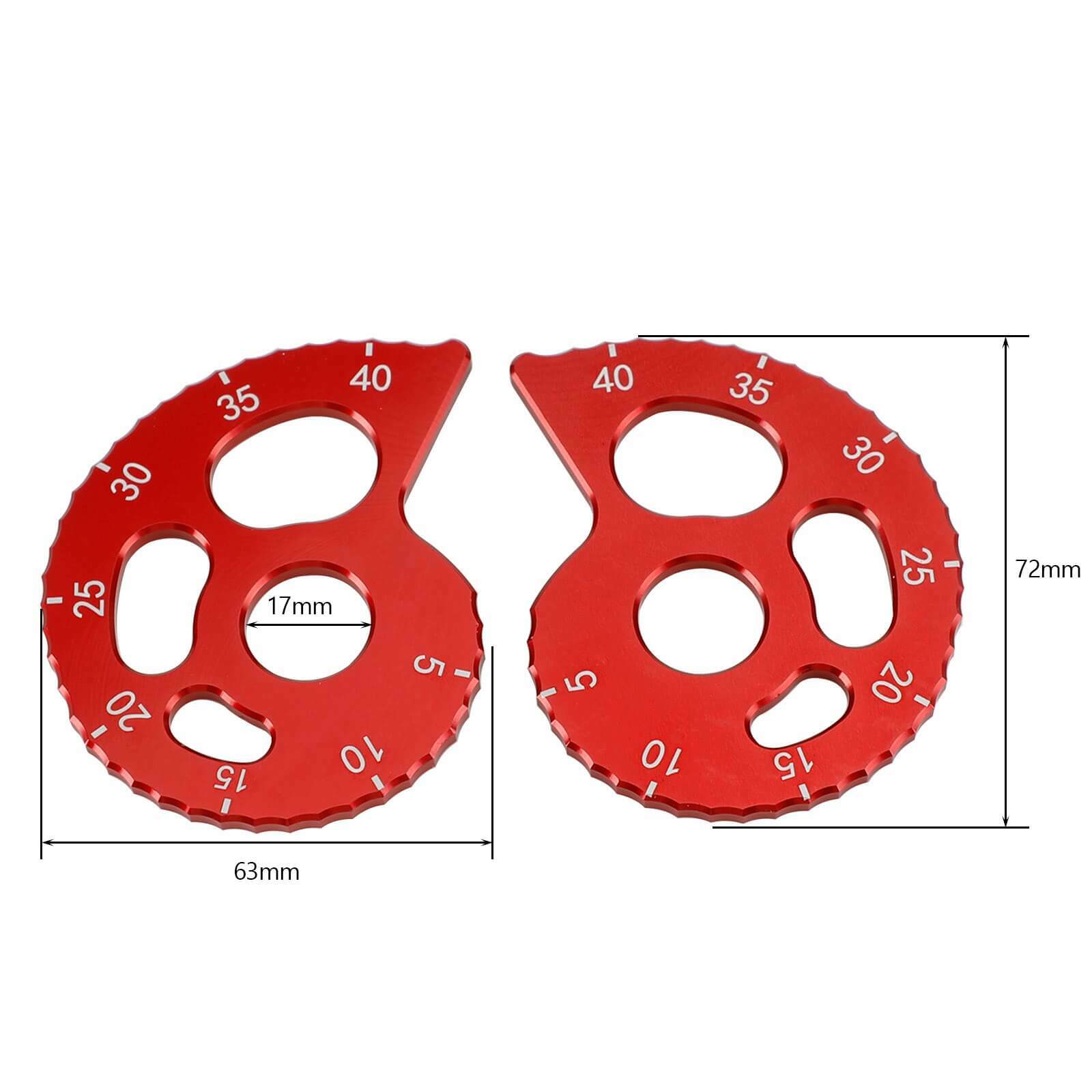 CNC Chain Adjuster For Honda CRF150F 230L CRM250 XR250R XR250R XR400R XR600R 